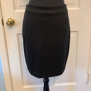 Classic Black Pencil Skirt